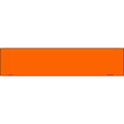 Orange Novelty Metal European License Plate Tag EP-057 20.5" x 4.5" Plate (EP)