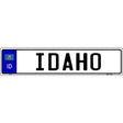 Idaho Novelty Metal European License Plate Tag EP-080