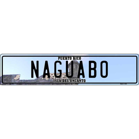 Naguabo Puerto Rico Novelty Metal European License Plate