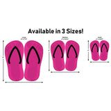 Colored Sunflowers Novelty Shoe Outlines Sticker Decal