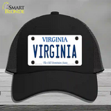 Virginia Old Dominion Novelty License Plate Hat Mesh / Black