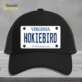 Hokiebird Virginia Novelty License Plate Hat Mesh / Black