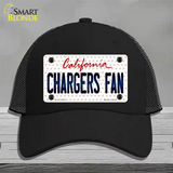 Chargers Fan California Novelty License Plate Hat Mesh / Black