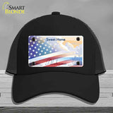 Alabama with American Flag Novelty License Plate Hat HAT-MLP-12329