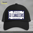 Go Canadiens Novelty License Plate Hat Tag Mesh / Black