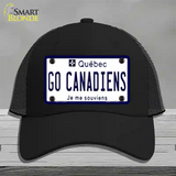 Go Canadiens Novelty License Plate Hat Tag Mesh / Black