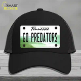Go Predators Novelty License Plate Hat Tag Mesh Black