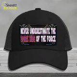 The Dork Side Novelty License Plate Hat Tag Mesh Black