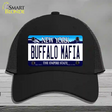 Buffalo Mafia New York Novelty License Plate Hat Tag Mesh Black