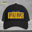 Buffalo Braves New York Novelty License Plate Hat Tag Mesh Black