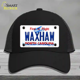 Waxhaw North Carolina Novelty License Plate Hat Tag Mesh Black
