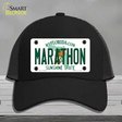 Marathon Florida Novelty License Plate Hat Tag Mesh Black