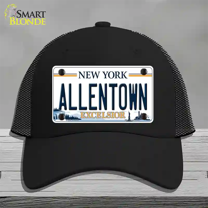 Allentown Excelsior New York Novelty License Plate Hat Tag Mesh Black