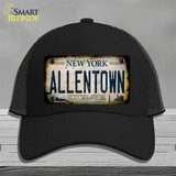 Allentown Excelsior New York Rusty Novelty License Plate Hat Tag Mesh Black
