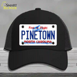 Pinetown North Carolina Novelty License Plate Hat Tag Mesh Black