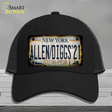 Allen Diggs 21 NY Excelsior Rusty Novelty License Plate Hat Tag Mesh Black