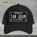 San Juan Puerto Rico Black Novelty License Plate Hat HAT-MLP-14297
