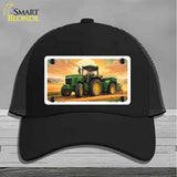 Tractor Sunset Novelty License Plate Hat HAT-MLP-14508