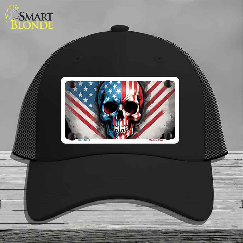 American Skull Novelty License Plate Hat HAT-MLP-14509