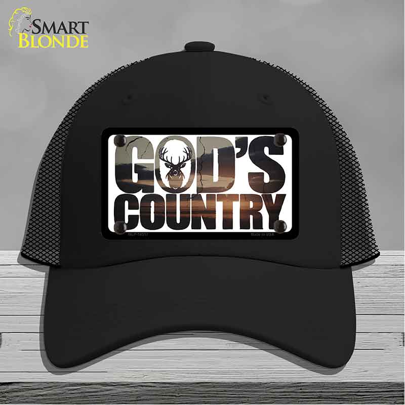 Gods Country Novelty License Plate Hat HAT-MLP-14517