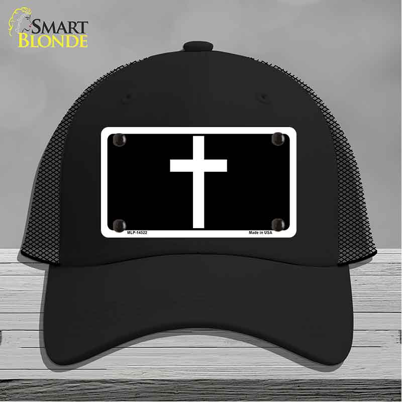 Cross Silhouette Novelty License Plate Hat HAT-MLP-14522