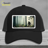 Bigfoot Silhouette Forest Novelty License Plate Hat HAT-MLP-14524