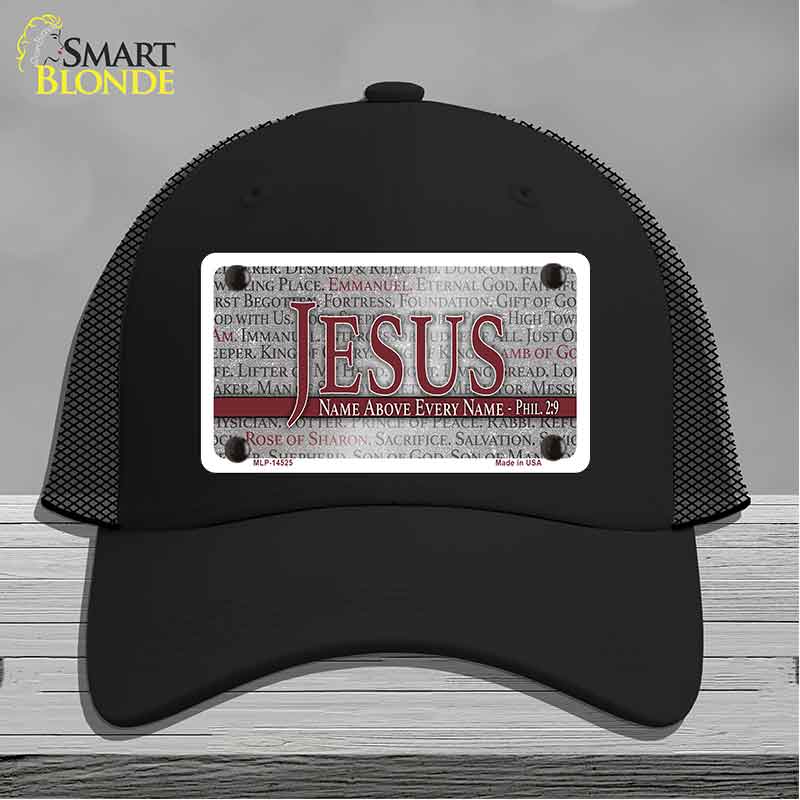 Jesus Name Above Every Name Novelty License Plate Hat HAT-MLP-14525