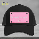 Im Literally Just a Girl Novelty License Plate Hat HAT-MLP-14530