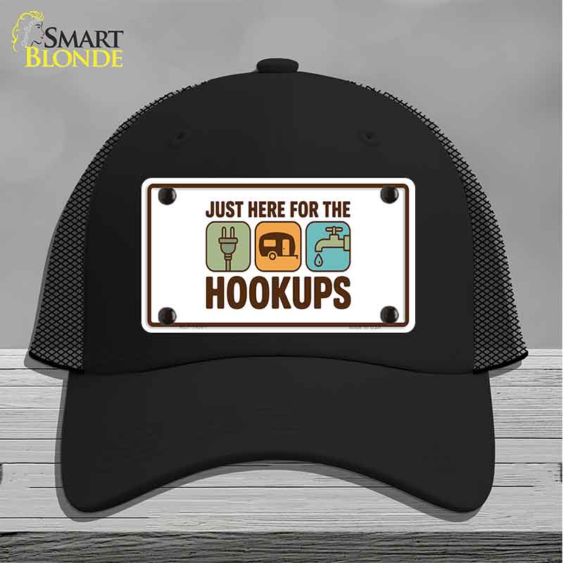 Just Here for the Hookups Novelty License Plate Hat HAT-MLP-14531