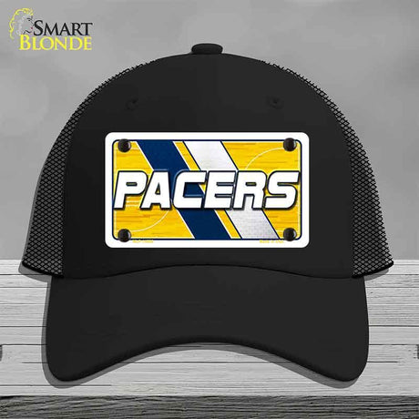 Black cap with 'Pacers' logo on a gray background