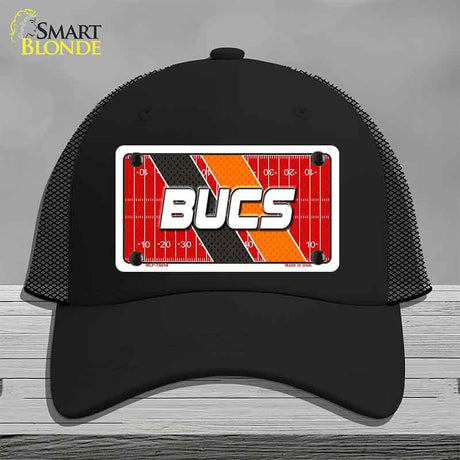 BUCS Graphic Novelty License Plate Hat HAT-MLP-14654 Mesh Black