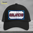AVALANCHE Graphic Novelty License Plate Hat HAT-MLP-14663 Mesh Black