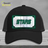 STARS Graphic Novelty License Plate Hat HAT-MLP-14665 Mesh Black