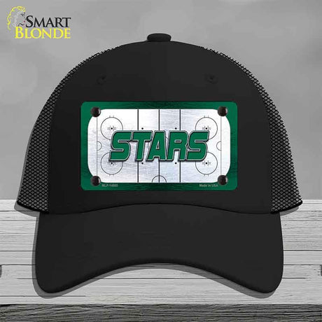 STARS Graphic Novelty License Plate Hat HAT-MLP-14665 Mesh Black