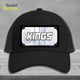 KINGS Graphic Novelty License Plate Hat HAT-MLP-14669 Mesh Black