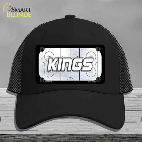 KINGS Graphic Novelty License Plate Hat HAT-MLP-14669 Mesh Black