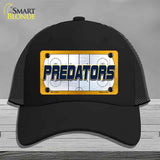 PREDATORS Graphic Novelty License Plate Hat HAT-MLP-14672 Mesh Black