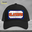 ISLANDERS Graphic Novelty License Plate Hat HAT-MLP-14674 Mesh Black