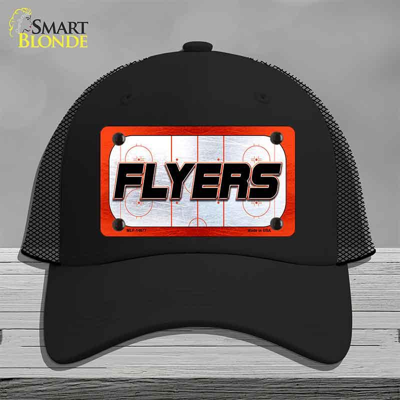 FLYERS Graphic Novelty License Plate Hat HAT-MLP-14677 Mesh Black