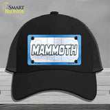 MAMMOTH Graphic Novelty License Plate Hat HAT-MLP-14684 Mesh Black