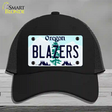Blazers Oregon State Novelty License Plate Hat Mesh / Black