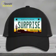 Surprise Arizona Novelty License Plate Hat Mesh / Black
