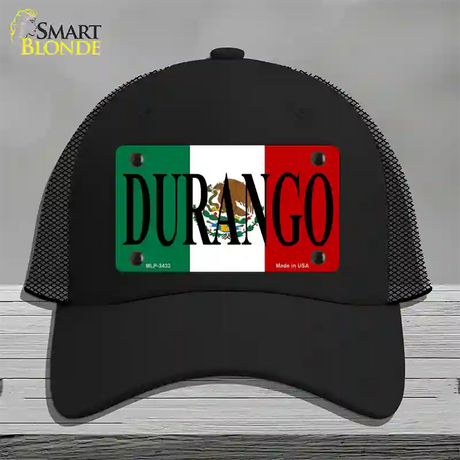 Durango Novelty License Plate Hat Mesh / Black