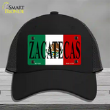 Zacatecas Novelty License Plate Hat Mesh / Black