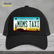 Moms Taxi Arizona Novelty License Plate Hat Mesh / Black