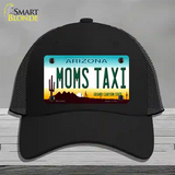 Moms Taxi Arizona Novelty License Plate Hat Mesh / Black