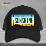 Sunshine Arizona Novelty License Plate Hat Mesh / Black