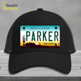 Parker Arizona Novelty License Plate Hat Mesh / Black