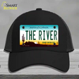 The River Arizona Novelty License Plate Hat Mesh / Black