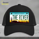 The River Arizona Novelty License Plate Hat Mesh / Black
